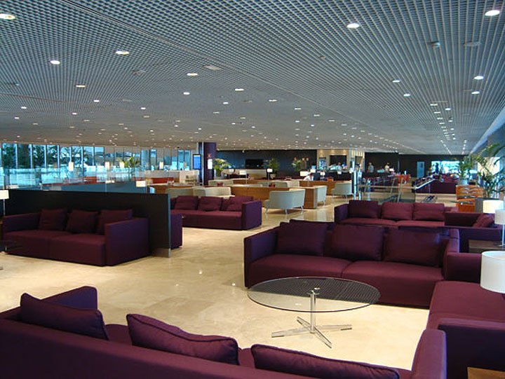 VIP lounge at Malaga Airport