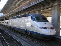 AVE high speed train
