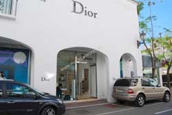 Dior in Puerto Banus