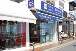 Kristina Sxekely in Puerto Banus