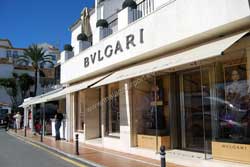 Bulgari jewellers at Puerto Banus