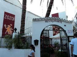 Zozoi Restaurant Marbella