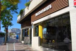 McDonalds in Puerto Banus
