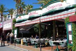 Picasso's Restaurant in Puerto Banus