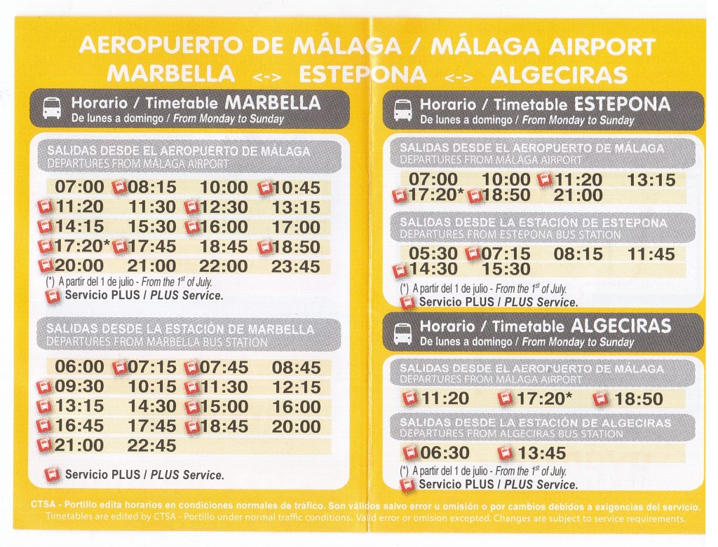 Malaga Airport Buses Information on Buses at Malaga Airport