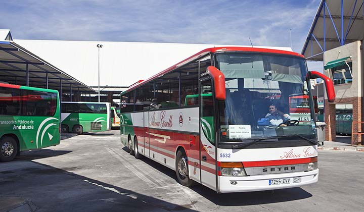 Busbahnhof Málaga – Bildnachweis: GConner Photo / Shutterstock.com