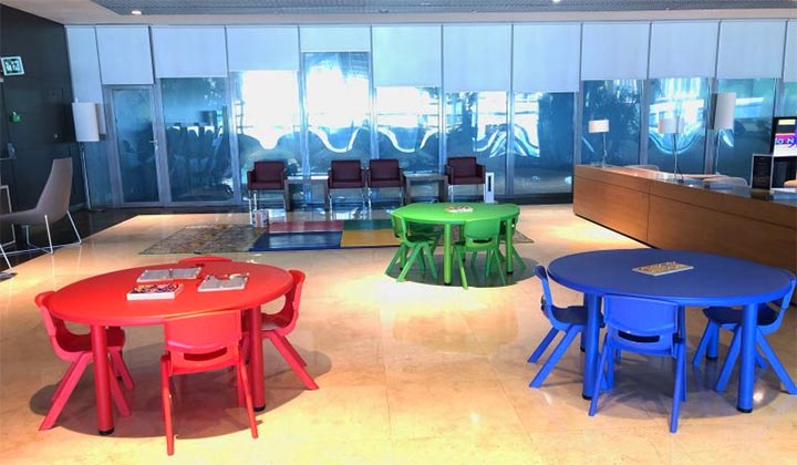 Malaga Airport VIP Lounge Kids Area